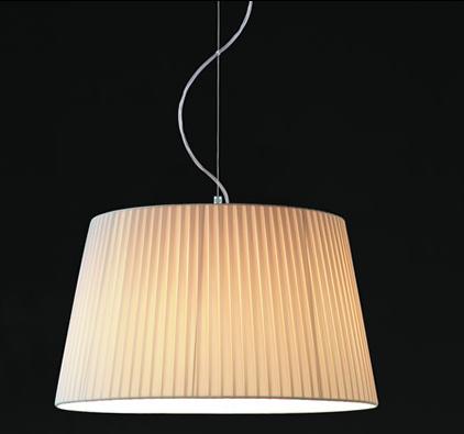 C129-600580323 By Modiss-Tusscana Collection Beige silk Finish Single Suspension
